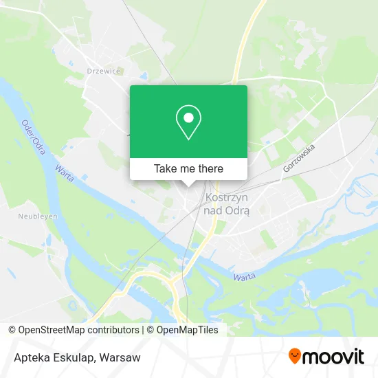 Карта Apteka Eskulap