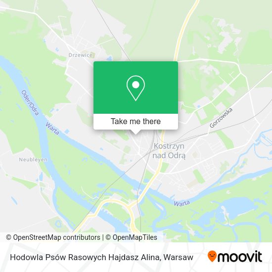 Карта Hodowla Psów Rasowych Hajdasz Alina