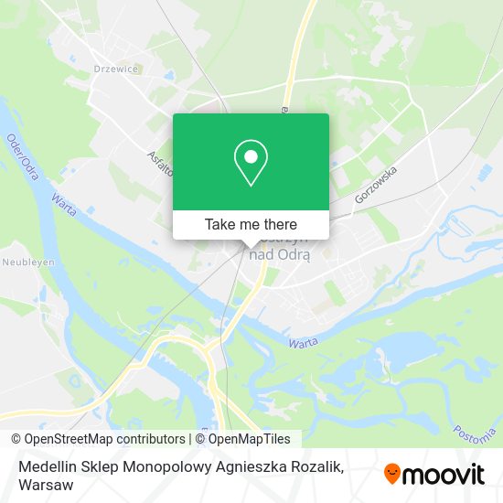 Medellin Sklep Monopolowy Agnieszka Rozalik map