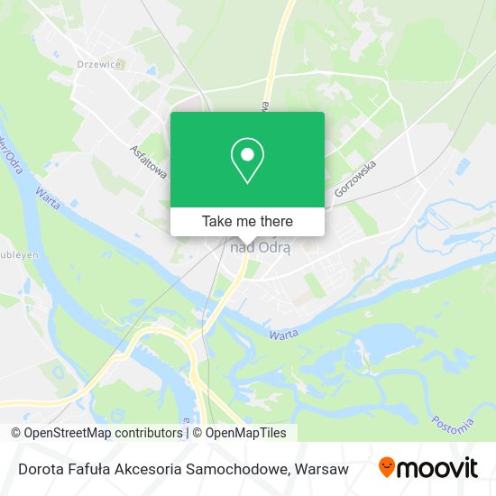 Dorota Fafuła Akcesoria Samochodowe map