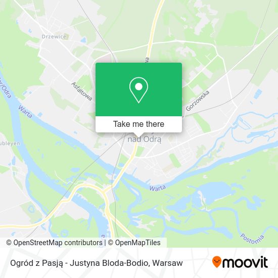 Ogród z Pasją - Justyna Bloda-Bodio map