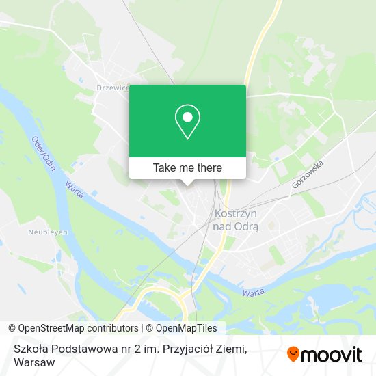 Szkoła Podstawowa nr 2 im. Przyjaciół Ziemi map