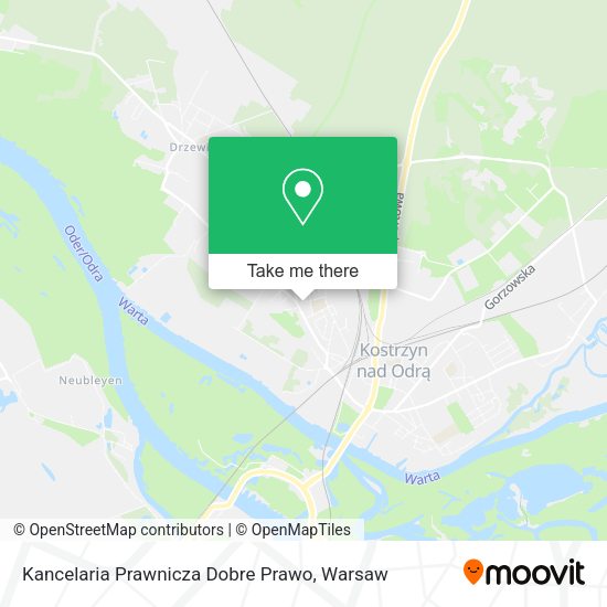 Kancelaria Prawnicza Dobre Prawo map