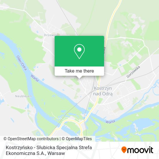 Kostrzyńsko - Słubicka Specjalna Strefa Ekonomiczna S.A. map