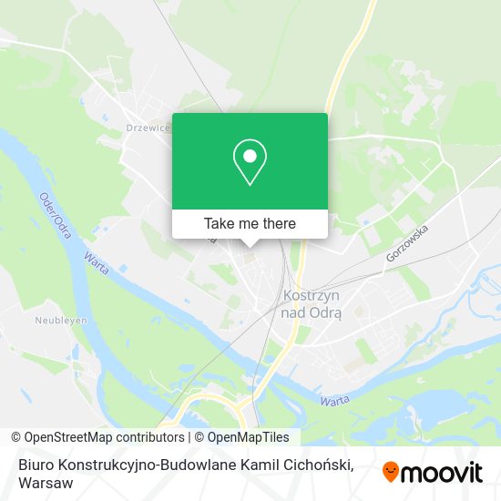 Biuro Konstrukcyjno-Budowlane Kamil Cichoński map