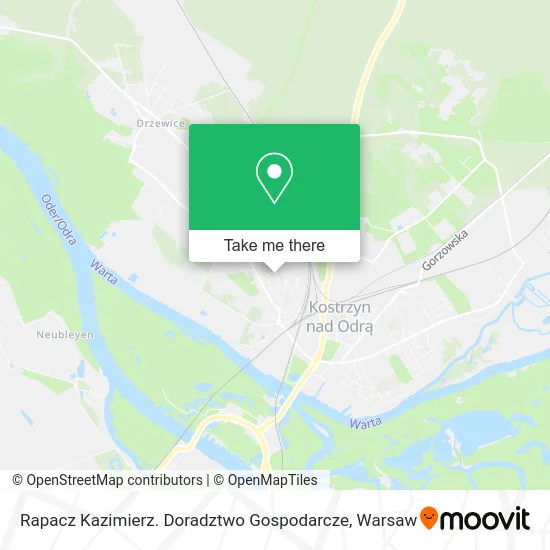 Карта Rapacz Kazimierz. Doradztwo Gospodarcze
