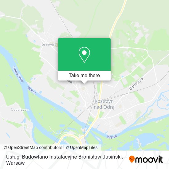 Usługi Budowlano Instalacyjne Bronisław Jasiński map