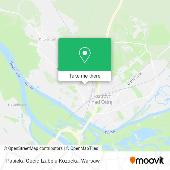 Карта Pasieka Gucio Izabela Kozacka