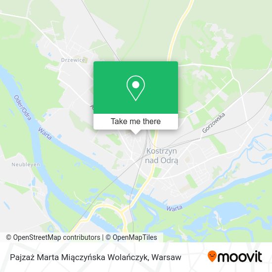 Pajzaż Marta Miączyńska Wolańczyk map