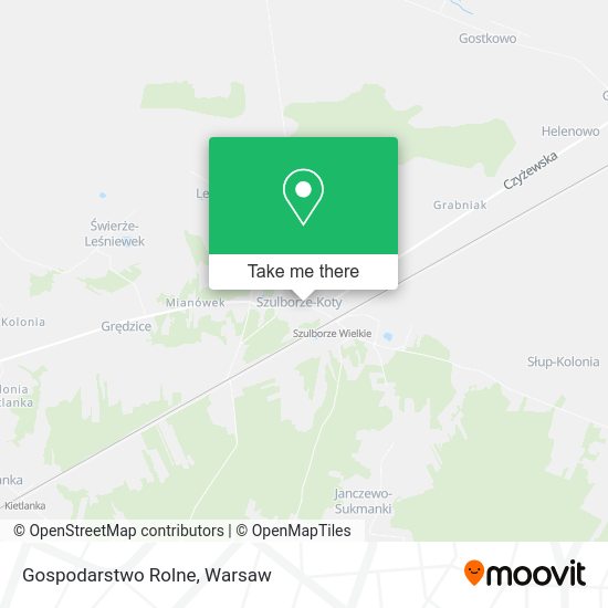 Gospodarstwo Rolne map