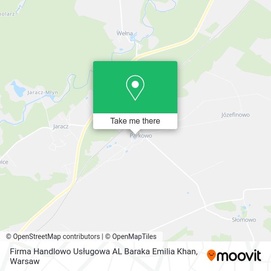 Firma Handlowo Usługowa AL Baraka Emilia Khan map