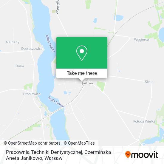 Pracownia Techniki Dentystycznej, Czermińska Aneta Janikowo map