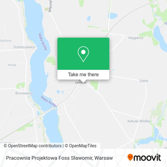 Pracownia Projektowa Foss Sławomir map