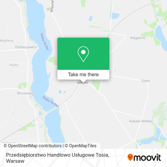 Przedsiębiorstwo Handlowo Usługowe Tosia map