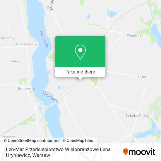 Len-Mar Przedsiębiorstwo Wielobranżowe Lena Hryniewicz map