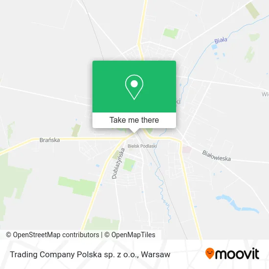 Карта Trading Company Polska sp. z o.o.