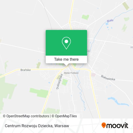 Centrum Rozwoju Dziecka map