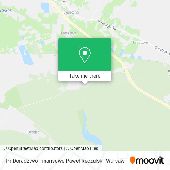 Pr-Doradztwo Finansowe Paweł Reczulski map