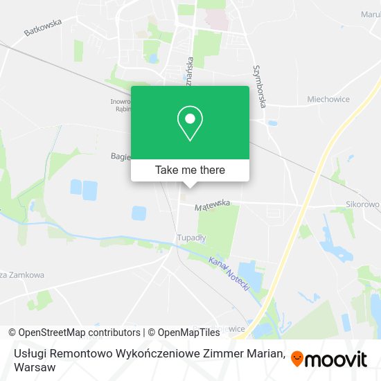 Usługi Remontowo Wykończeniowe Zimmer Marian map