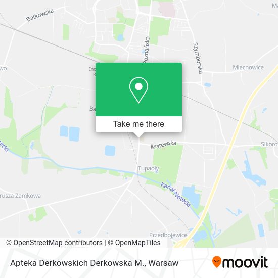 Apteka Derkowskich Derkowska M. map