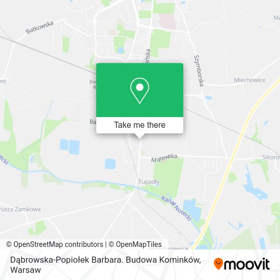 Dąbrowska-Popiołek Barbara. Budowa Kominków map