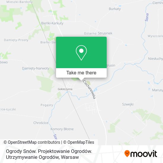 Ogrody Snów. Projektowanie Ogrodów. Utrzymywanie Ogrodów map