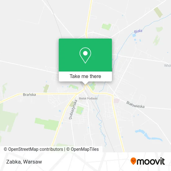 Zabka map