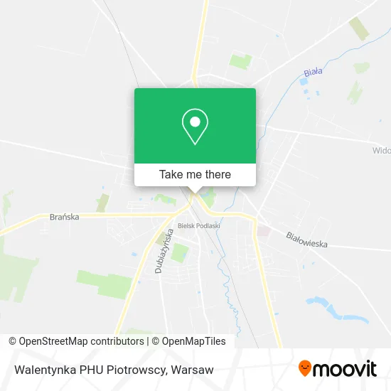 Карта Walentynka PHU Piotrowscy