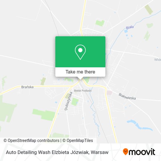 Карта Auto Detailing Wash Elzbieta Józwiak