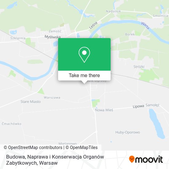 Budowa, Naprawa i Konserwacja Organów Zabytkowych map