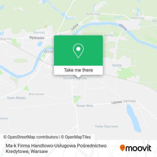 Ma-k Firma Handlowo-Usługowa Pośrednictwo Kredytowe map