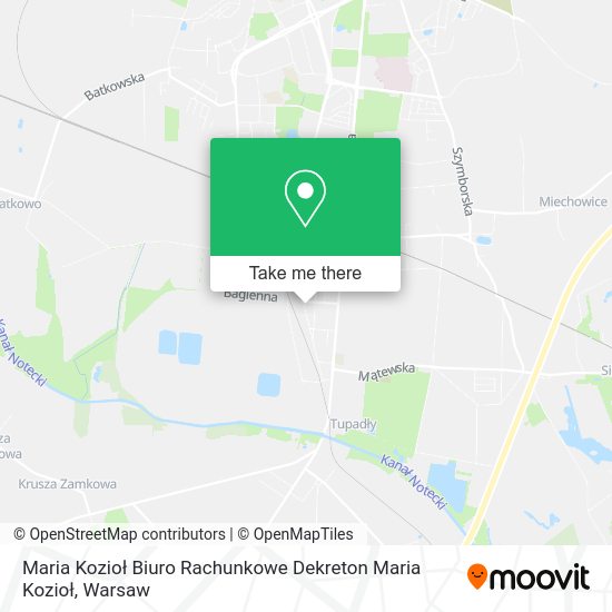 Maria Kozioł Biuro Rachunkowe Dekreton Maria Kozioł map