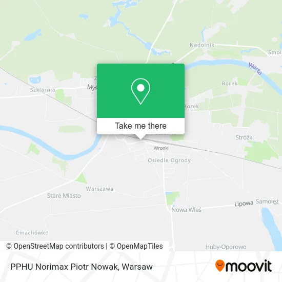 Карта PPHU Norimax Piotr Nowak