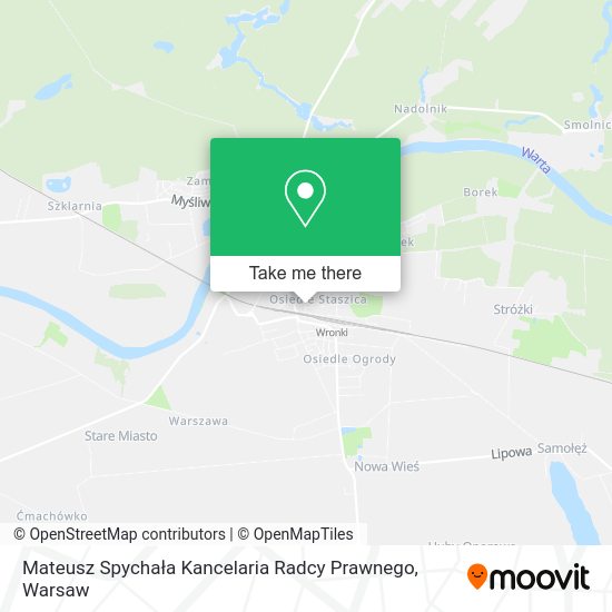 Mateusz Spychała Kancelaria Radcy Prawnego map