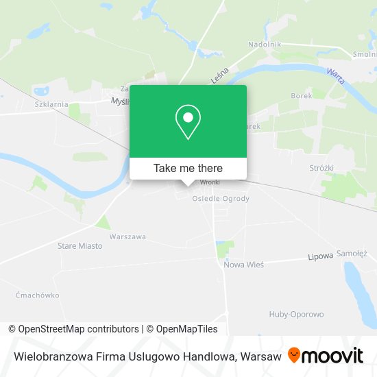 Wielobranzowa Firma Uslugowo Handlowa map