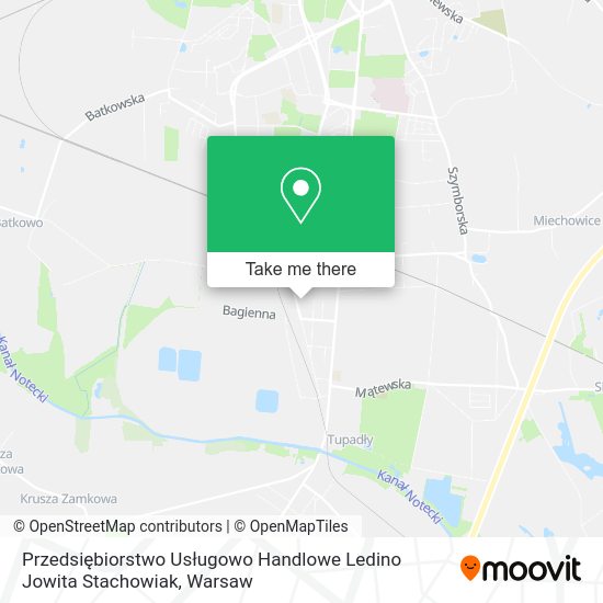 Przedsiębiorstwo Usługowo Handlowe Ledino Jowita Stachowiak map