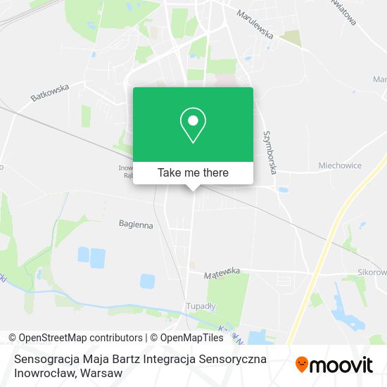 Sensogracja Maja Bartz Integracja Sensoryczna Inowrocław map