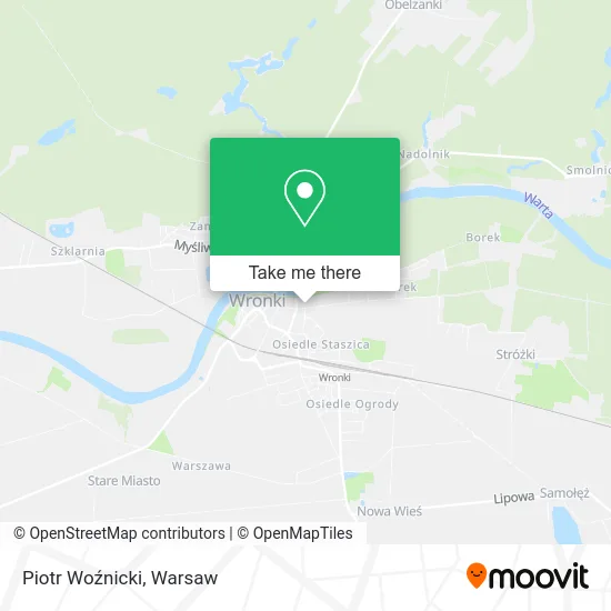 Карта Piotr Woźnicki