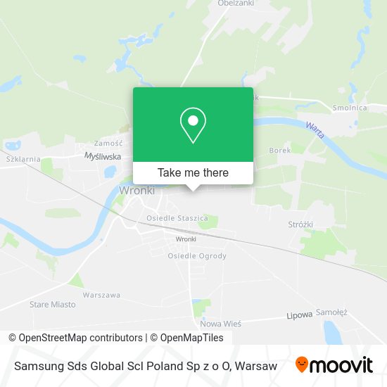 Samsung Sds Global Scl Poland Sp z o O map