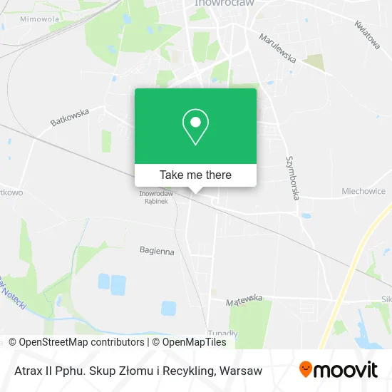 Карта Atrax II Pphu. Skup Złomu i Recykling