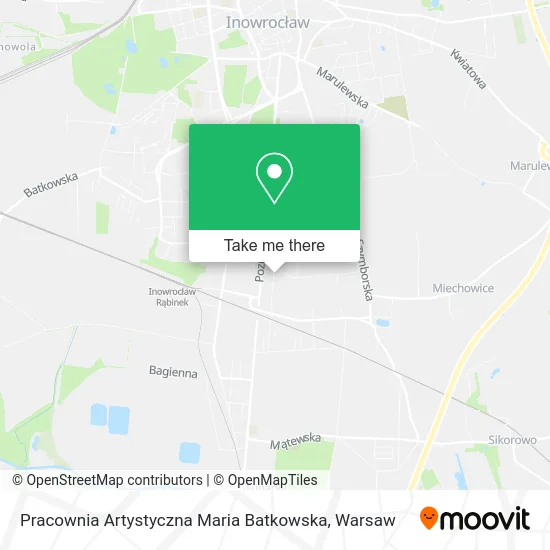 Карта Pracownia Artystyczna Maria Batkowska