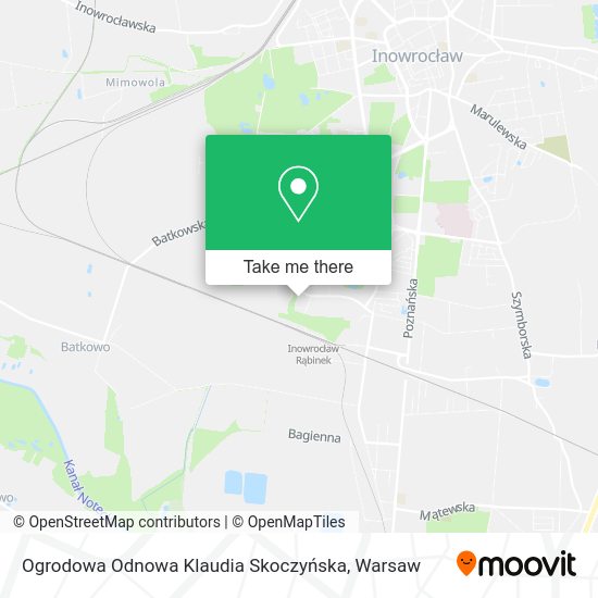 Ogrodowa Odnowa Klaudia Skoczyńska map