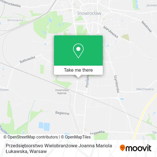 Przedsiębiorstwo Wielobranżowe Joanna Mariola Łukawska map