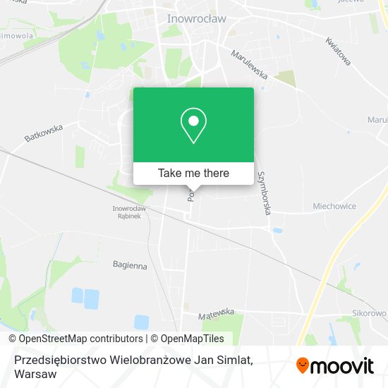 Przedsiębiorstwo Wielobranżowe Jan Simlat map