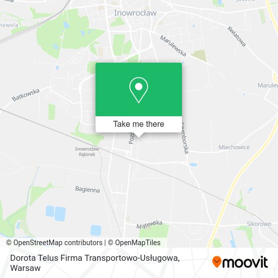 Карта Dorota Telus Firma Transportowo-Usługowa