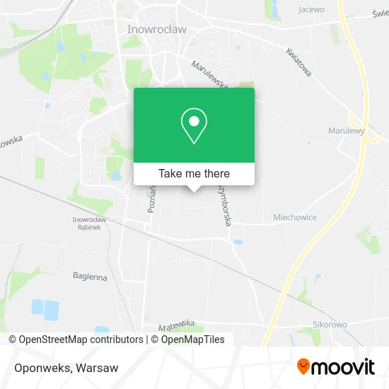 Oponweks map