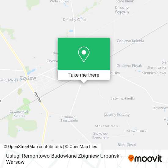 Usługi Remontowo-Budowlane Zbigniew Urbański map