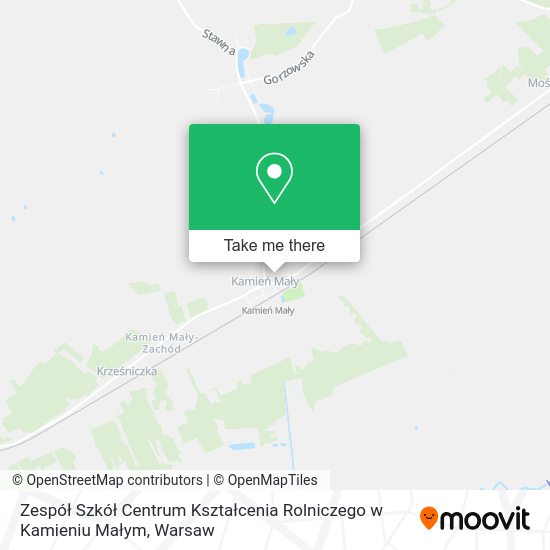 Zespół Szkół Centrum Kształcenia Rolniczego w Kamieniu Małym map