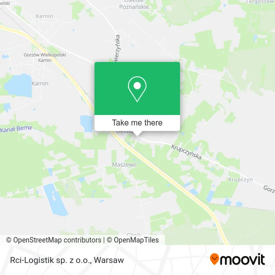 Карта Rci-Logistik sp. z o.o.
