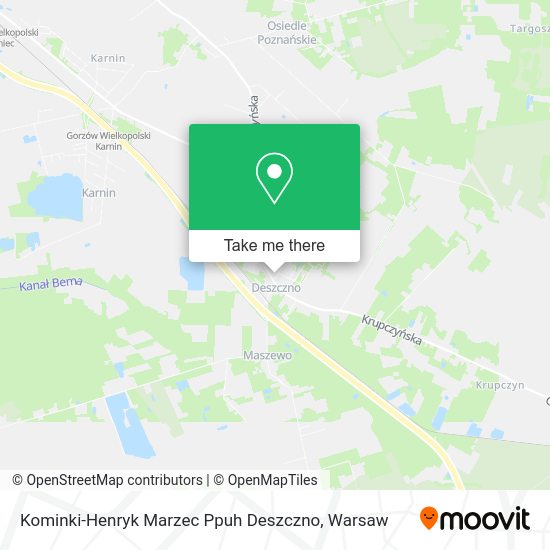 Kominki-Henryk Marzec Ppuh Deszczno map